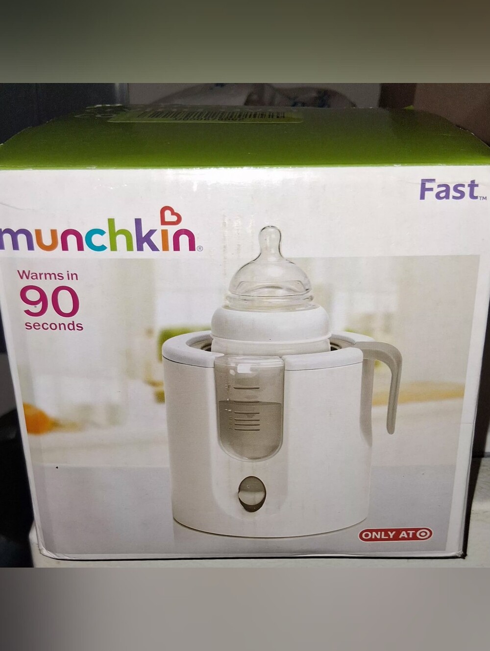 Munchkin White Baby Bottle Warmer - Fast Warm